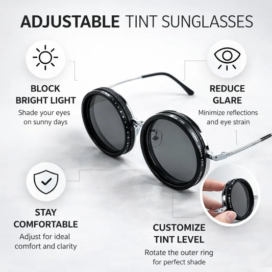 Premium Adjustable Tint Sunglasses